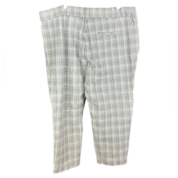 The Limited Black & White Plaid Pull On Pants with Zippered Pockets (Size 24) - Picture 2 of 4